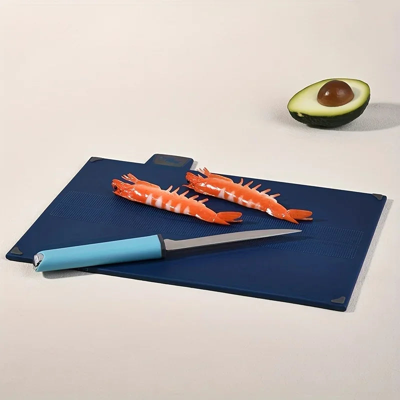 5 Stück/Set 4-Farben-Sortier-Schneidebrett mit Sockel, kann in der Spülmaschine gereinigt werden, geeignet für Küche, Outdoor, tragbar