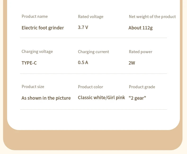 HOMEFISH Elektrischer Fußschleifer, automatisches Hornhautentfernungsgerät für die Fußpflege