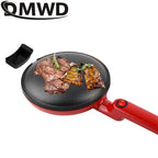 220 V Elektrische Crepe Maker Frühling Rollen Pfannkuchen Maschine Antihaft-Grillplatte Backform Kuchen Pizza Maker Leichte Lebensmittel BBQ Braten Pan