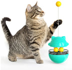Neue lustige Katze Stick Katze Spielzeug Tumbler Leck Lebensmittel Ball Katze lindern Langeweile Tumbler Heimtierbedarf spielen mit Lebensmittelspüler selbst