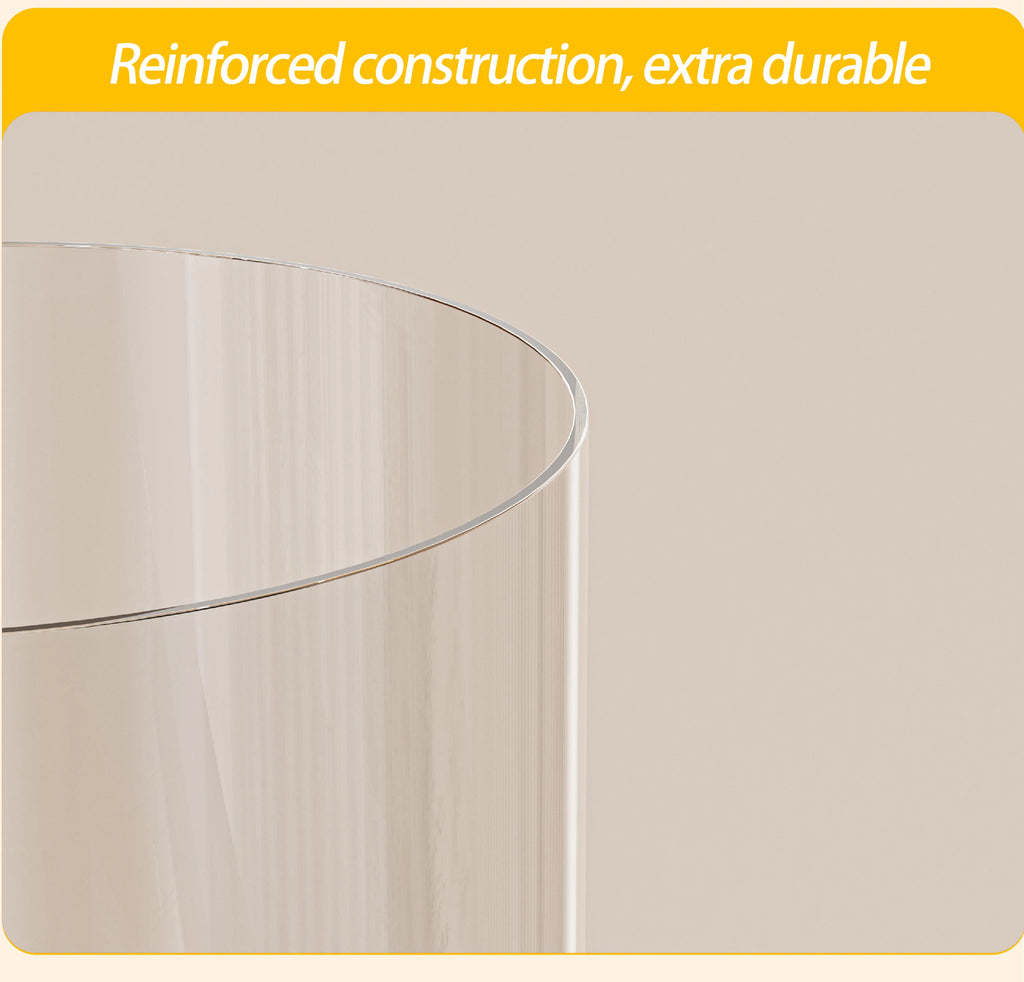 Transparente Puppe Lagerung Box Plüsch Spielzeug Organisation Spielzeug Lagerung Rohr DIY Zipper Bins Kind Weihnachten Geschenk kinder Spielzeug Organizer