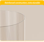 Transparente Puppe Lagerung Box Plüsch Spielzeug Organisation Spielzeug Lagerung Rohr DIY Zipper Bins Kind Weihnachten Geschenk kinder Spielzeug Organizer