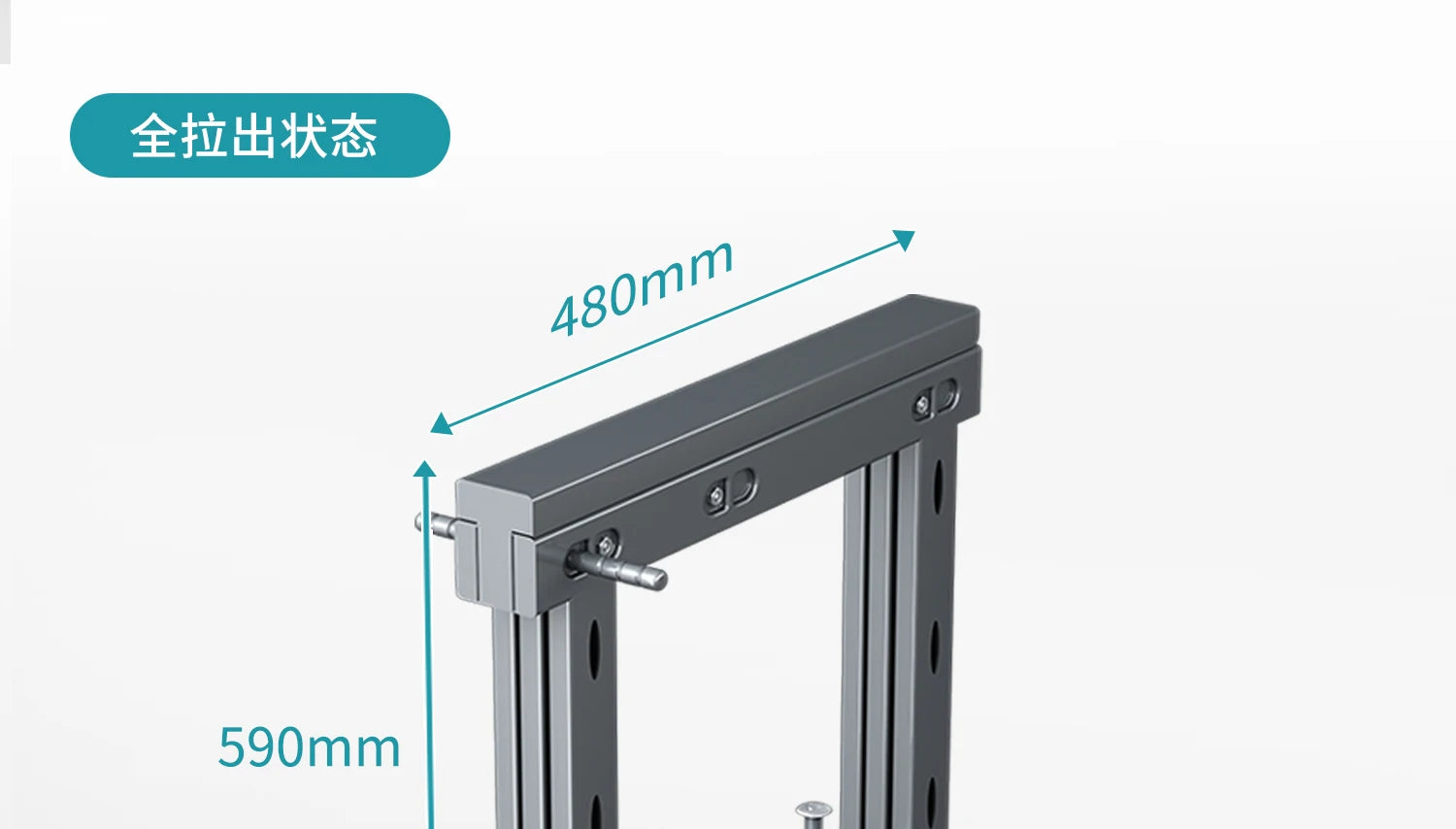 Eckkorb, Küchenschrank, komplett ausziehbar, Aufbewahrungsregal mit zwei Schubladen, Eckkorb