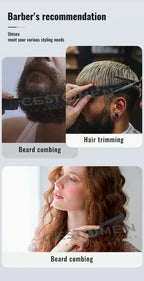 Neue 1/2/3 in 1 Tasche Klapp Kämme Kunststoff Breite Zahn Öl Kopf Kamm Bart Kämmen Barber Clipper kamm Salon Haar Styling Werkzeuge