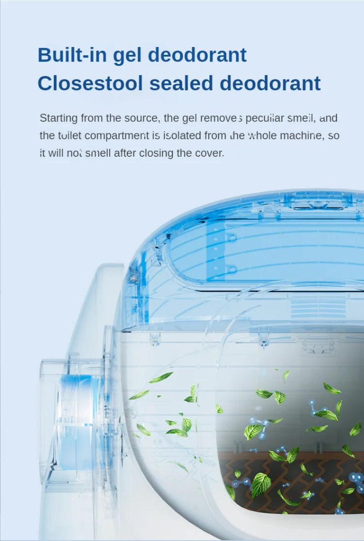 CATLINK Selbstreinigende Katzentoilette, automatische Toilette für Katzen, großer geschlossener Sandkasten, Katzenhaustier, intelligente Artikel, Arenero Gato Cerrado Katzentoilette