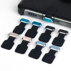 USB-C Staubschutz aus Metall – Selbstklebend, für iPhone 15 & Samsung, 1 oder 5 Stück