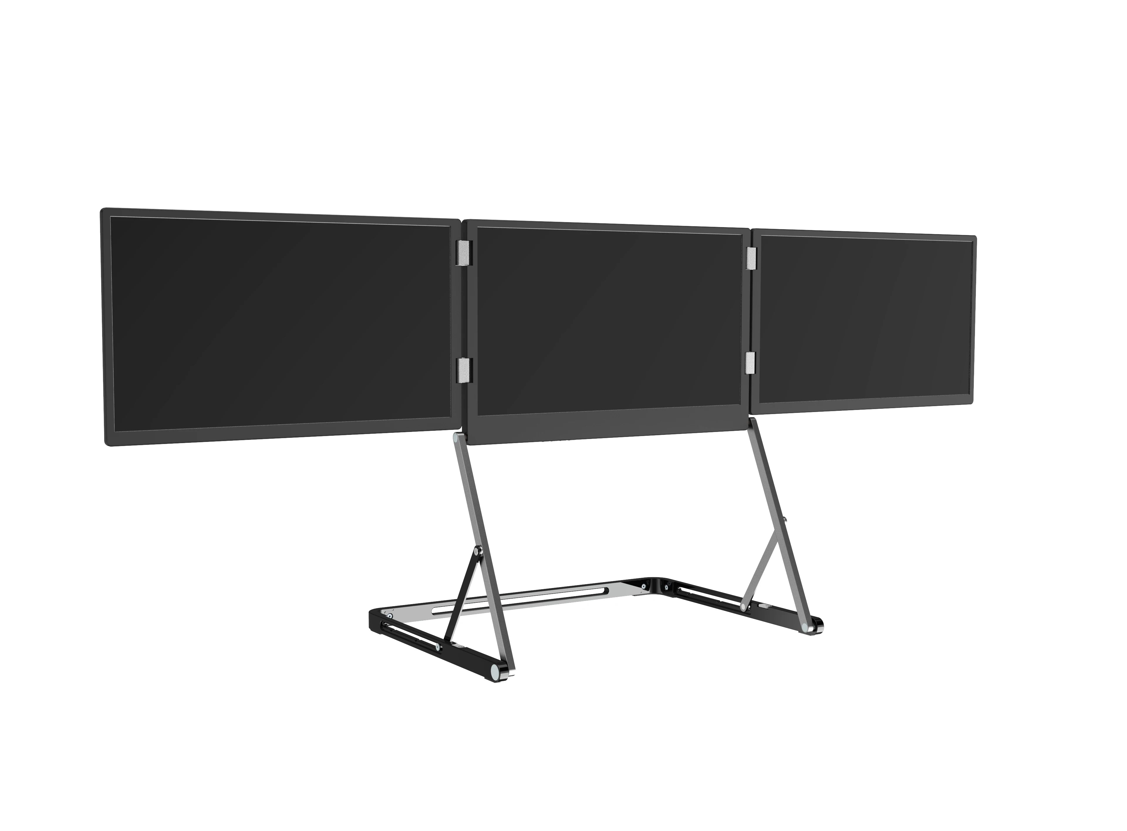 Triple 15,6 Zoll TriCreate 1080P FHD USB-C Tragbarer IPS-Gaming-Monitor Laptop Aluminium Reisemonitor Typ-C-Schnittstelle Neu