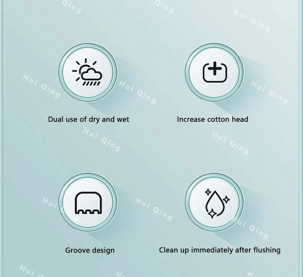 Gepresster selbstentleerender Gummi-Baumwollmopp, freihändiger magischer selbstreinigender Flachmopp, wiederverwendbarer Schwamm, Haushalts-Bodenreinigungswerkzeug