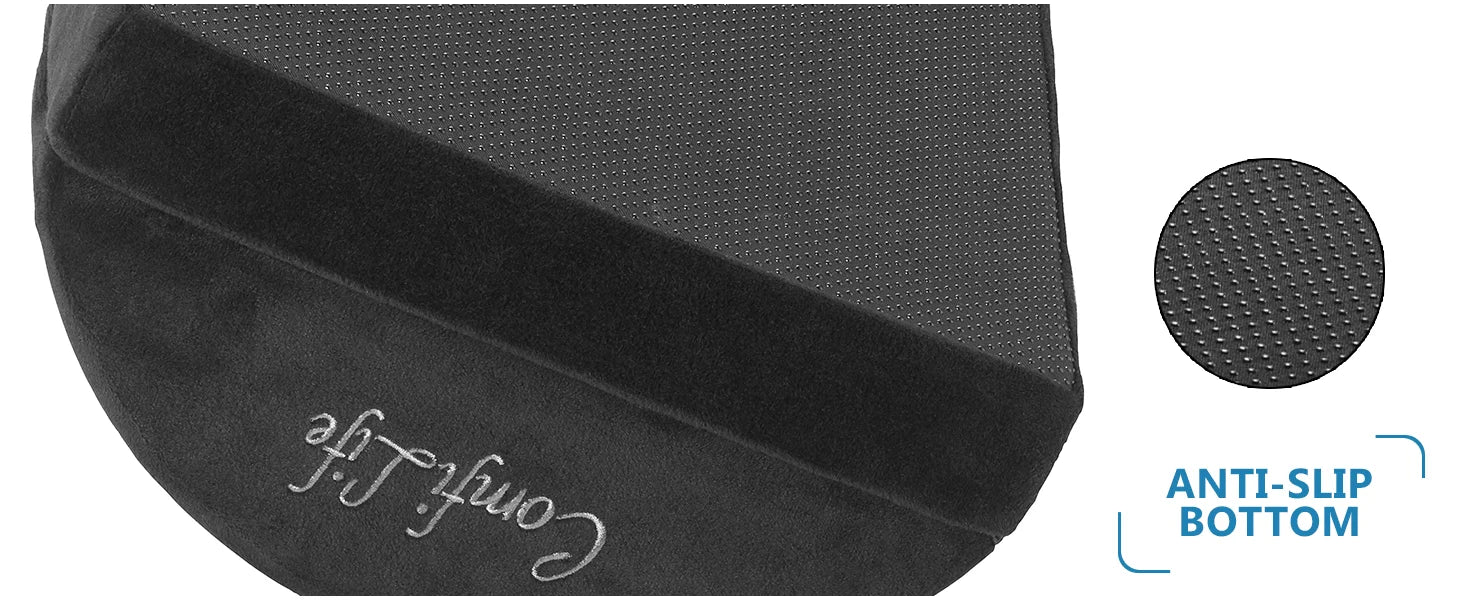 Ergonomische Fuß stütze unter dem Schreibtisch für den Büro gebrauch, höhen verstellbarer Fuß schaum aus Memory Foam unter dem Schreibtisch für Bürostuhl, Spiels tuhl