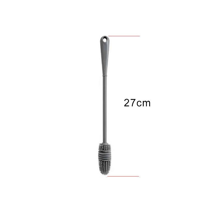 Silikon Milch Flasche Pinsel Tasse Wäscher Glas Reiniger Küche Reinigung Werkzeug Lange Griff Trinken Flasche Glas Tasse Reinigung Pinsel