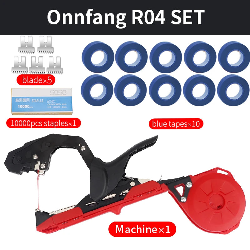 Onnfang Garten- Handbindemaschine, leichtes Gartengerät, Pflanzenbindegerät