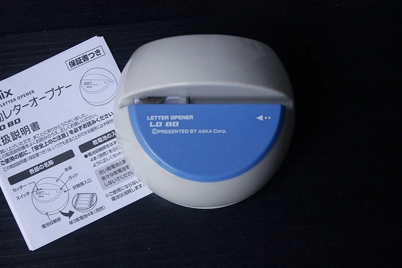 Elektrisch für asmix mode lo80b/p büro mini elektrischer öffner/brief öffner offenes brief messer