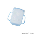 OOTDTY Quetschbeutel-Halter für Babys – Auslaufsicher, transparent, für Joghurt & Babykost, 3 Farben