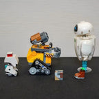 2025 NEUE 811PCS MOC 43279 WALLI EVE Roboter Bausteine Figur Blöcke Nette Cartoon Charakter Spielzeug Weihnachten Geburtstag geschenke