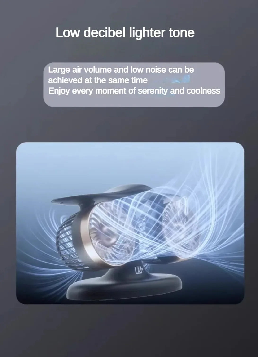 Für kreative Flugzeuge: Top-Tischventilator der zweiten Generation, J2, 8000 mAh, extrem lange Laufzeit, extrem starker Wind, Spielzeuggeschenk