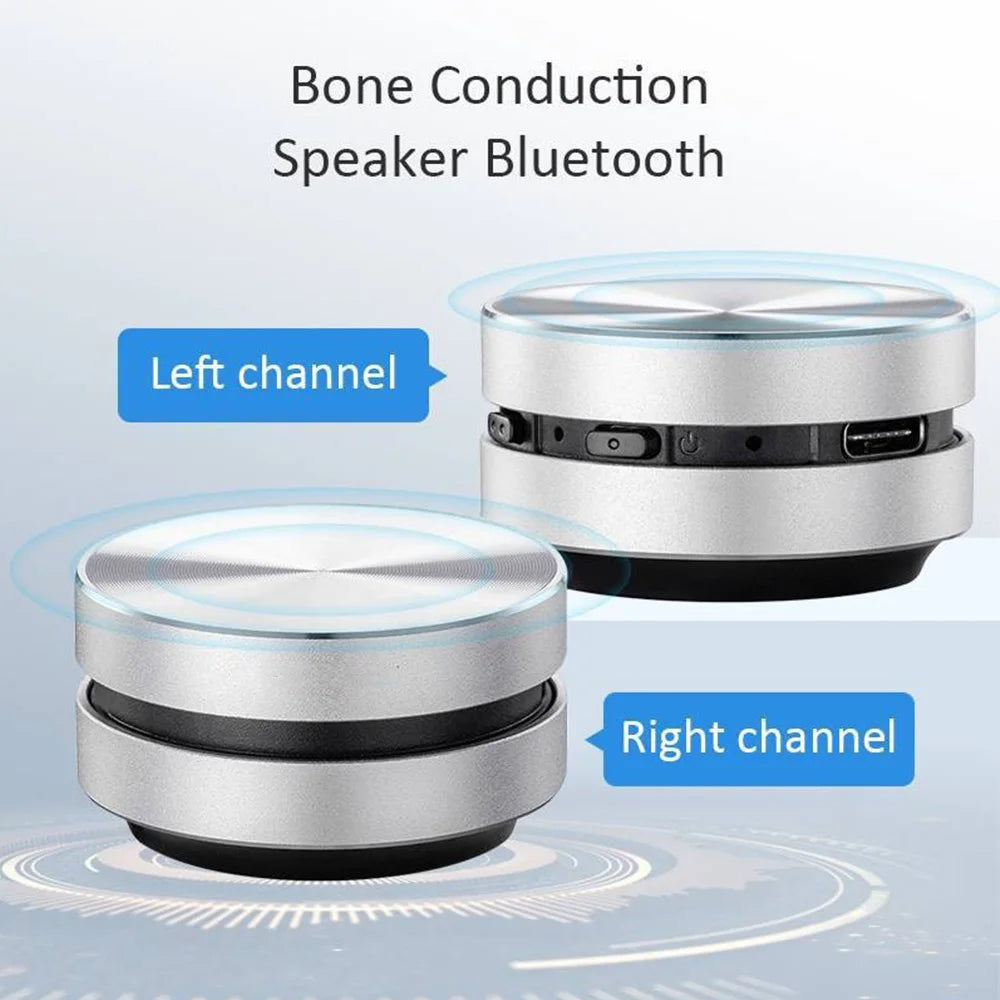 2025 heißer Knochen Leitung Bluetooth Lautsprecher Drahtlose TWS Lautsprecher 3D Stereo Sound Kolibri Lautsprecher Mit FM Radio Dropshipping