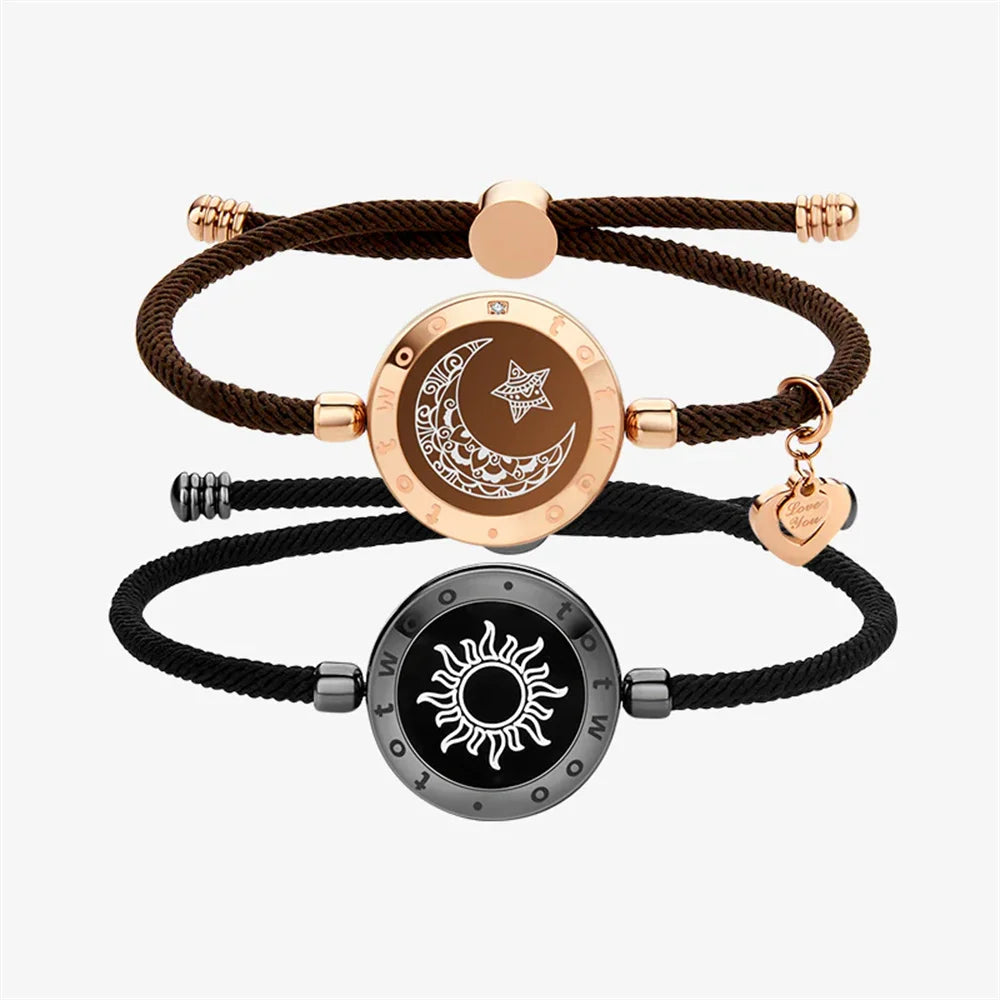Totwoo Smart Paar-Armband – Fernverbindung, Leuchten & Vibration, 10 Stile