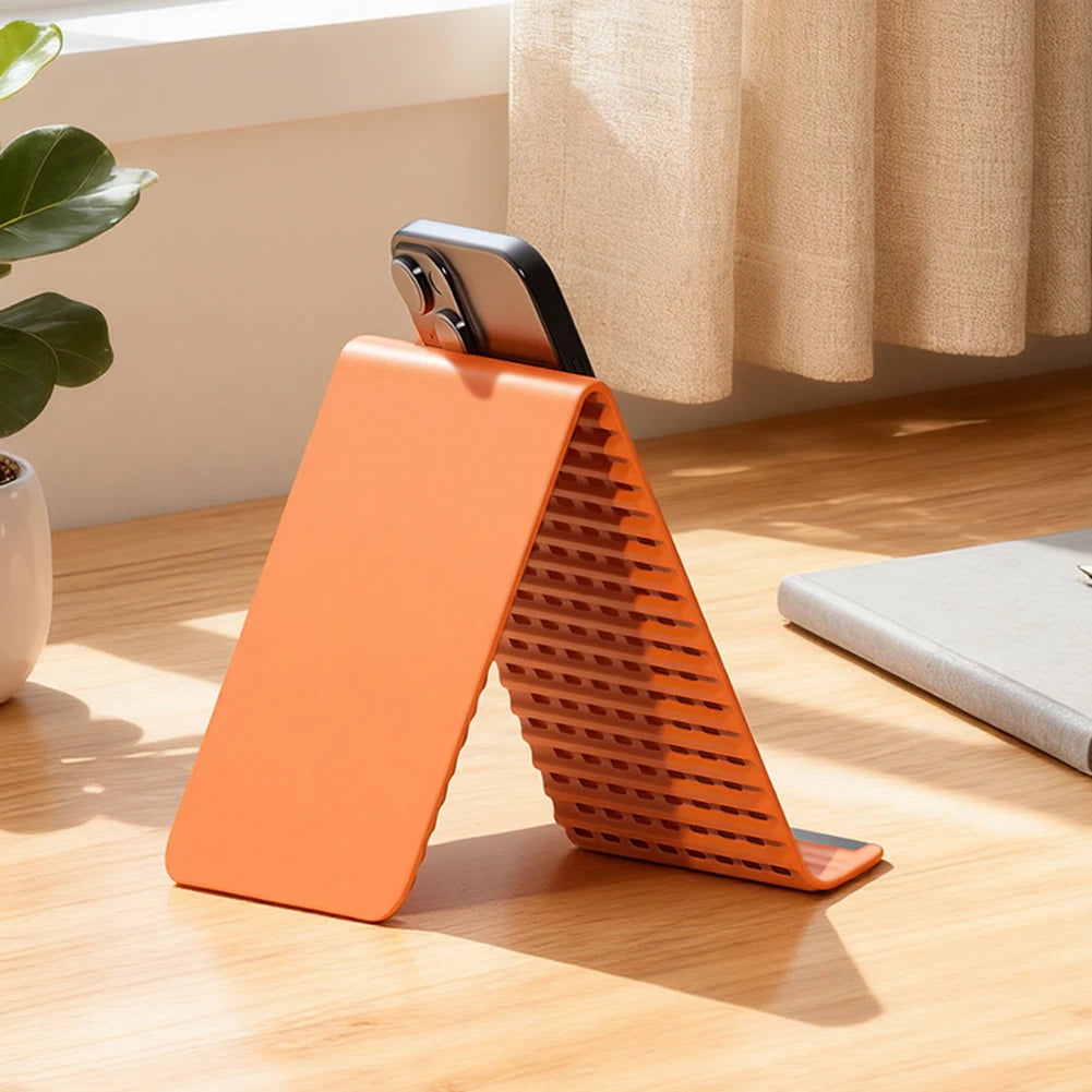 Silikon Handyhalter faltbar – Winkelverstellbar, rutschfest, für Handy & Tablet