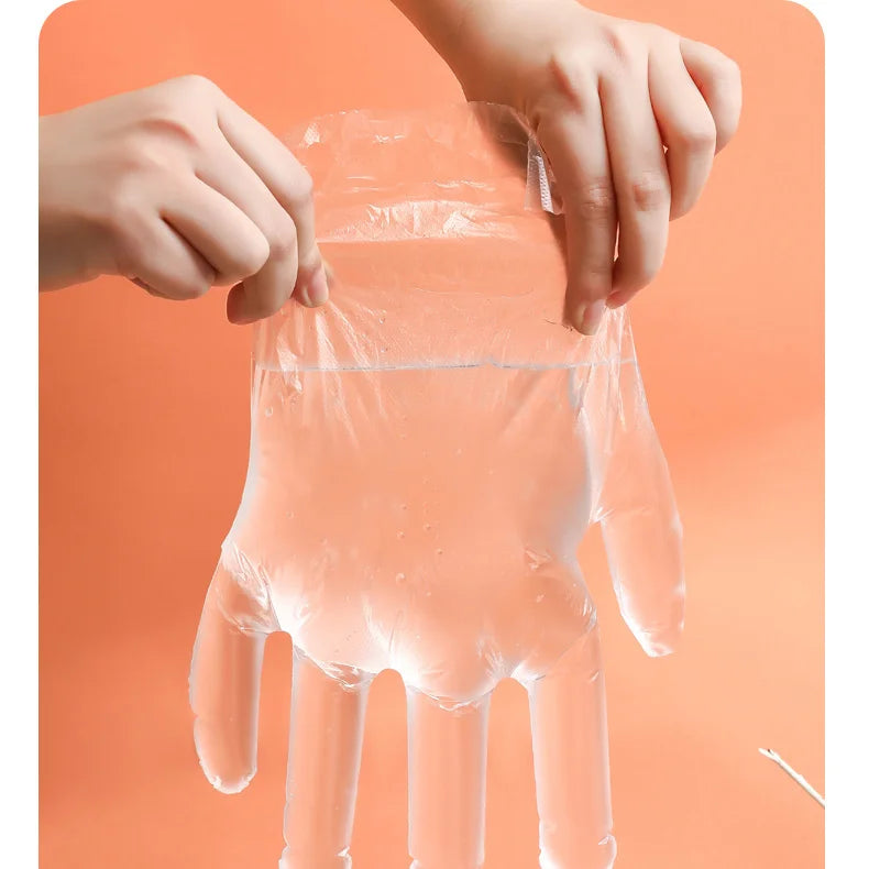 Untior Einweghandschuh-Spender – Wandmontage, 100–300 Stück, Weiß/Grün/Rosa, Küche & Haushalt