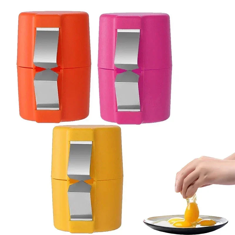 1/3PCS Neue Eierschale Öffner, Presse Eierschale Separator, Tragbare Ei Opener, Küche Hand Eierschale, Brecher Haushalt