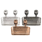 Badezimmer-Saugnapf-Aufbewahrungsbox ohne Bohren, großes Fassungsvermögen und stark tragendes, multifunktionales, wandmontiertes Regalregal mit Saugnapf