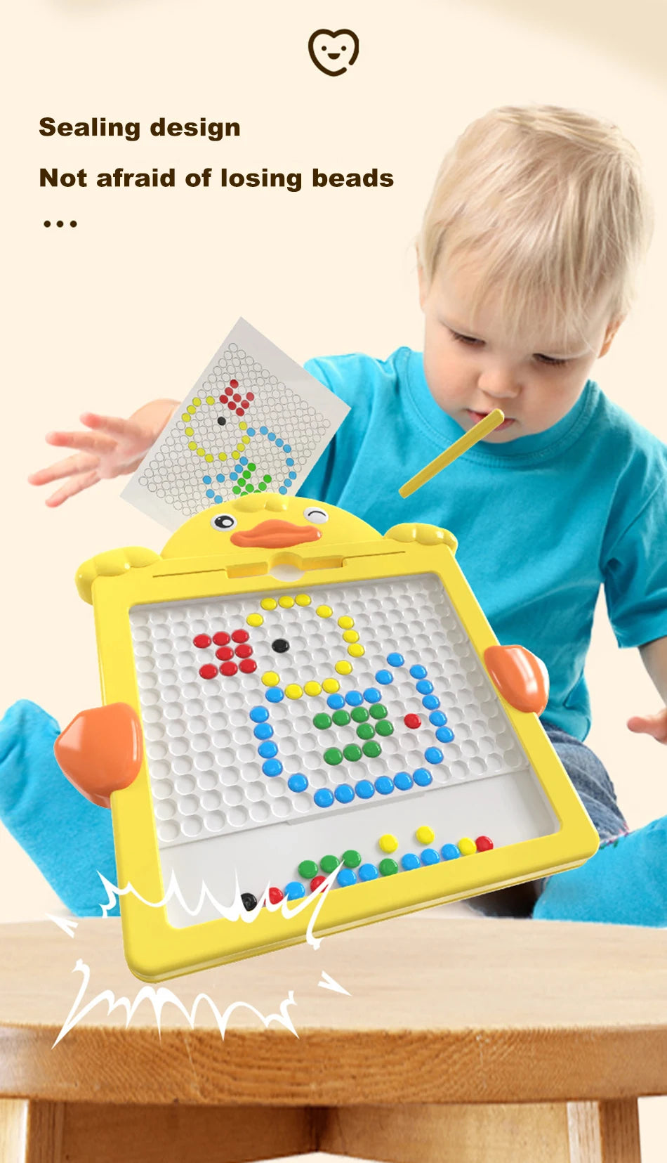 Magnetische Kugel-Zeichentafel für Kinder