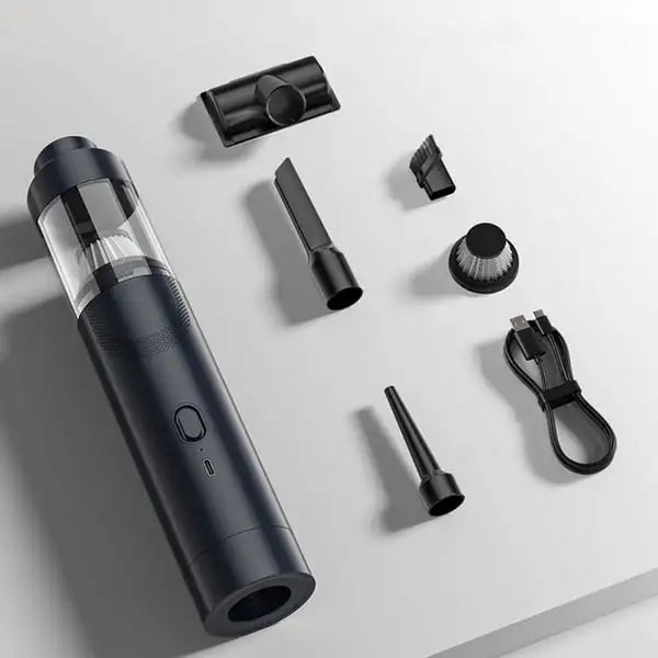 Fanttik Slim V8 Mate/V8 Apex tragbarer Akku-Autostaubsauger 12000Pa/30AW RobustClean Mini-Staubsauger mit flexiblem Schlauch und Haustierbürste