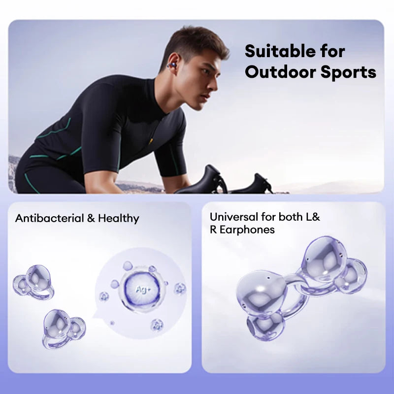 AI-Übersetzungskopfhörer AOC Ohrclip-Ohrhörer OWS Bluetooth Smart LCD-Bildschirm-Touch-Kopfhörer Gaming Wireless Sport Headset 3521