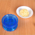 Manuelle Roll-Knoblauchpresse – Kunststoff, multifunktional, Blau oder Transparent