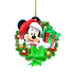 19 teile/satz Mickey Minnie Weihnachten Baum Hängen Ornament Nette Mickey Maus Auto Rucksack Dekoration DIY Party Wohnkultur Kind Geschenk