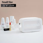 Reise-Kulturtasche & Make-up-Organizer – Wasserdicht, Transparent, Große Kapazität | S, M, L | 4 Farben