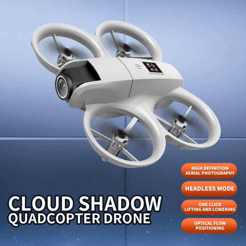 Neue H135 Mini Drohne WIFI FPV Hover Professionelle 4K Kamera Tasche Bunte Lichter Eders Rc Flugzeug Faltbare Quadcopter RC spielzeug Geschenke