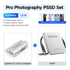 ORICO Magnetische externe SSD für iPhone 17 16 15 14 13 Pro/Max 2000 MB/s 4K 120Kz ProRes HDR Record USB 3.2 Gen 2x2 tragbare SSD