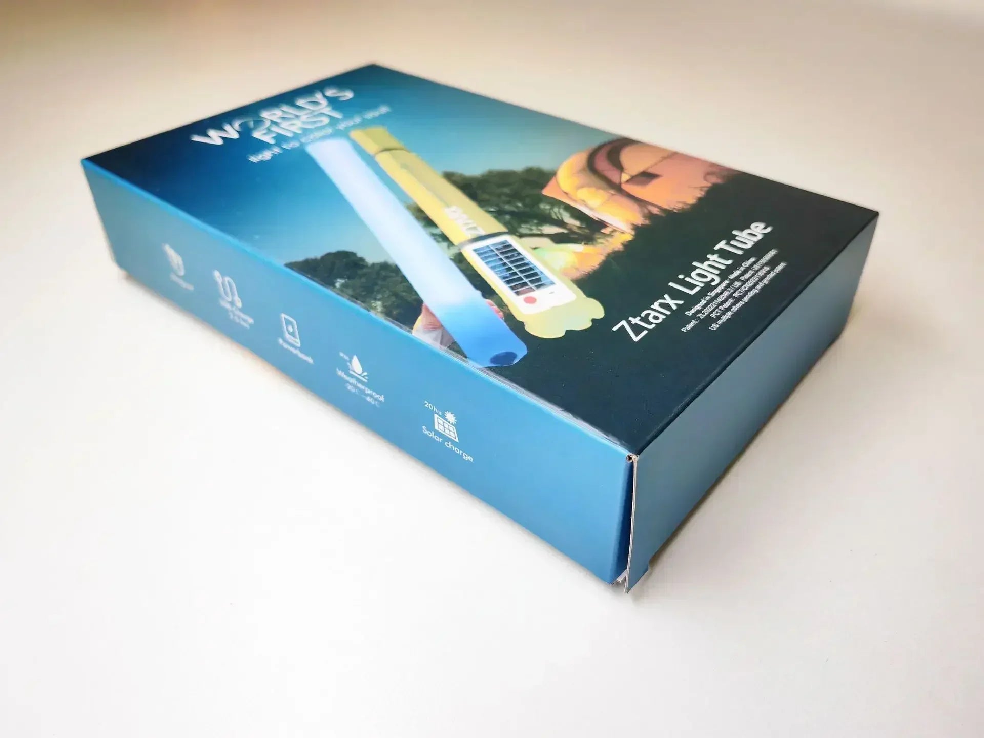 Wasserdichte Zeltleuchte für den Außenbereich, aufblasbare Campingleuchte mit magnetischer, solarbetriebener, wiederaufladbarer USB-Campinglampe