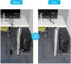 Kabel-Organizer, wiederverwendbar und mit Klettverschluss