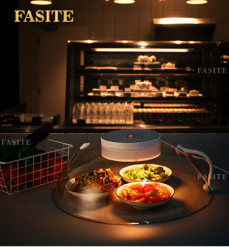 Heizungs-Dichtungsabdeckung für Lebensmittel, Mahlzeit, intelligente intelligente elektrische Heizung, Lebensmittel-Isolierabdeckung, multifunktionale Lebensmittel- und Frischabdeckung