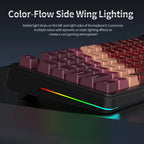 AJAZZ MK87 Drahtlose mechanische Tastatur 75 % Tri-Mode RGB PBT Tastenkappen Hot-Swap-Gaming-Tastaturdichtung 10000 mAh für Gamer PC/Mac