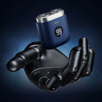 Präzisionsrasierer für Männer, tragbarer Elektrorasierer für schnelle Ergebnisse, Achselhaare, Mini-Elektrorasierer, grau