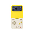 Bitmolab GAMEBABY iPhone Hülle mit Gamepad – GB/GBC/NES-Layout, Carbon Fiber, iPhone 15–17