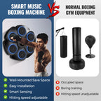 Intelligentes Musikbox-Trainingsgerät, Fitnesstrainer, sechs Ziel-Boxmaschine, elektronische Wandziel, hängender Sandsack