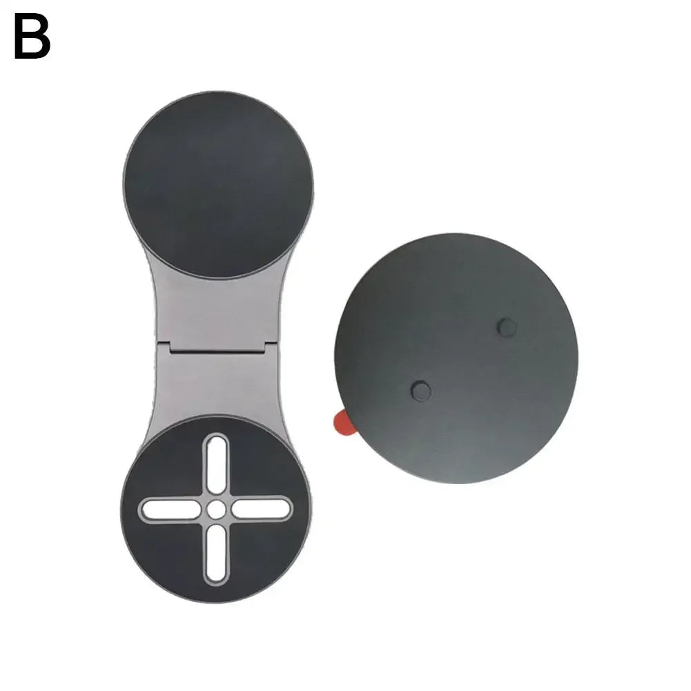 KASHIRINA MagSafe Halterung – Aluminium, faltbar, für iPhone, Laptop & Auto, Silber oder Schwarz