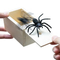 Trick Spider, Lustige Schreckensbox, Versteckte Holzbox, Hochwertiger Streich Holz Schreckensbox, Lustiges Spiel, Streich Trick Freund Bürospielzeug