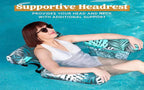 Aufblasbare Pool-Luftmatratze mit Armlehnen – PVC, Schwimmliege für Erwachsene, 10 Designs