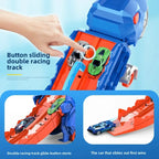 Großer neuer Dinosaurier, der Autos pielzeug isst, transformierbare Lager trägheit gleitendes Auto für Kinder intelligente Motorrad fans