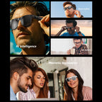OPPO 2025 100 MP Kamera, intelligente KI-Brille, wasserdicht, Bluetooth, Anruf, Musik spielen, intelligente Brille, Bilder identifizieren, verwenden Sie ChatGPT