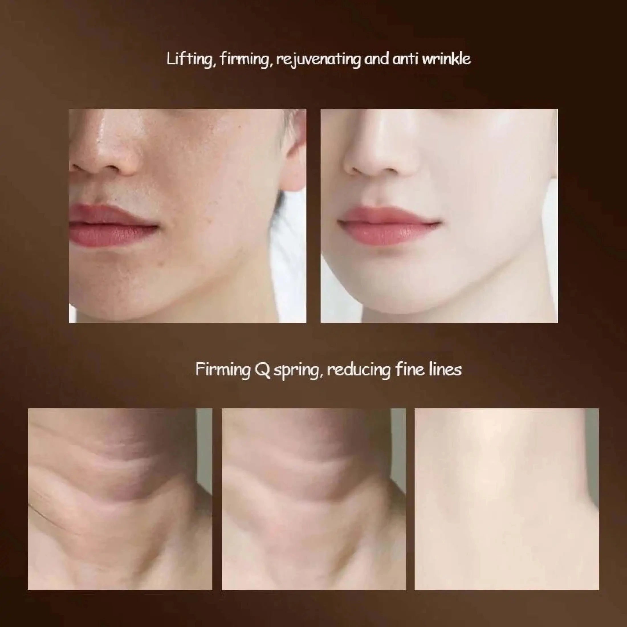 Mikrostrom-Gesichtsmassagegerät – strafft die Haut, reduziert Falten, Gesichts-, Hals- und Augenverjüngung