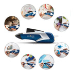 Deutsches STEINEL wiederaufladbares kabelloses Heißklebepistole mit 3 Klebestiften, tragbares Mini-Reparaturwerkzeug-Set, Klebegreifer, DIY NEO1