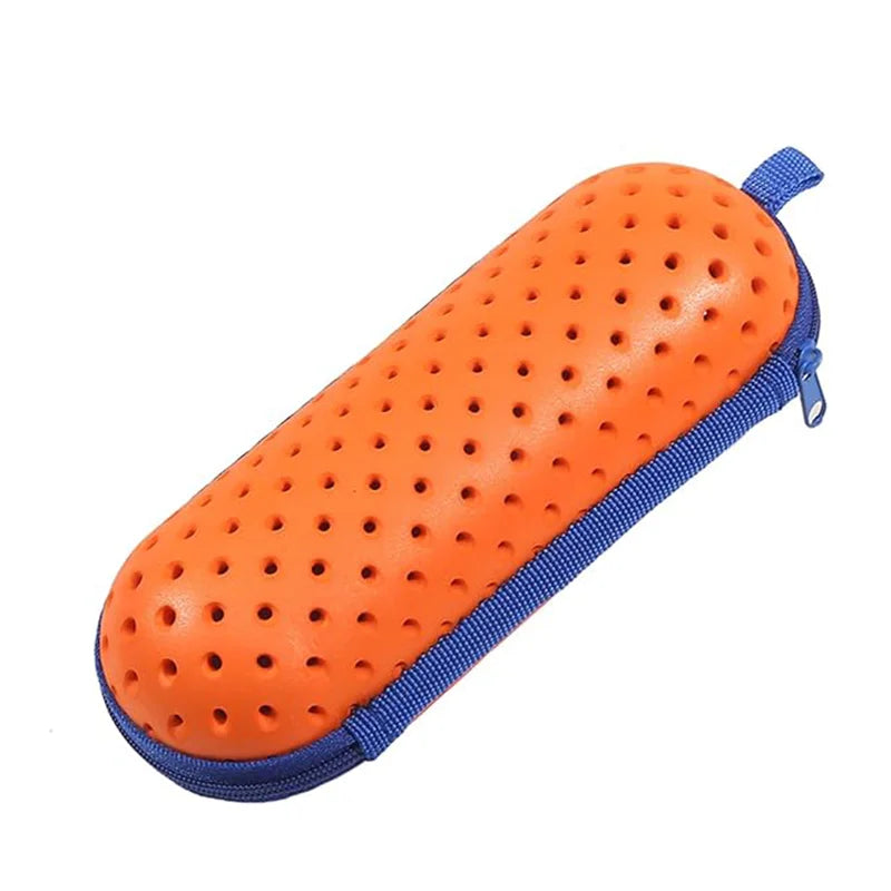 EVA Weiche Schwimmbrille Organizer Schutz Brillenetui Schwimmausrüstung Atmungsaktive Entwässerungsloch Tragbare Schutzbrillenabdeckung