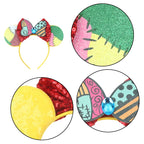 Prinzessin Haarreif mit Pailletten-Bogen – Disney-Motive, Halloween & Party | Damen & Kinder
