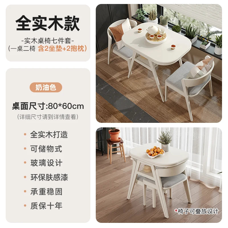 Multifunktionaler Couchtisch aus massivem Holz, hochwertiger integrierter Tisch mit Elektrogehäuse für Herd, Tee und Grill